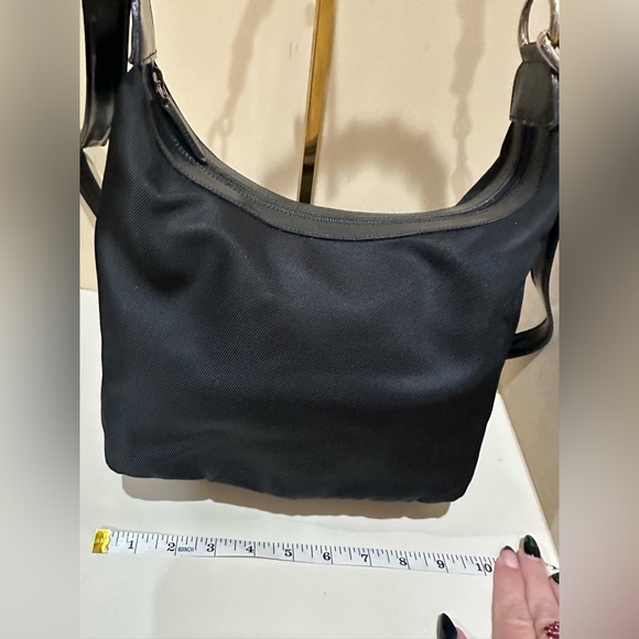 Gucci 2-way Carry Nylon and Bamboo Handbag - Picture 4 of 13